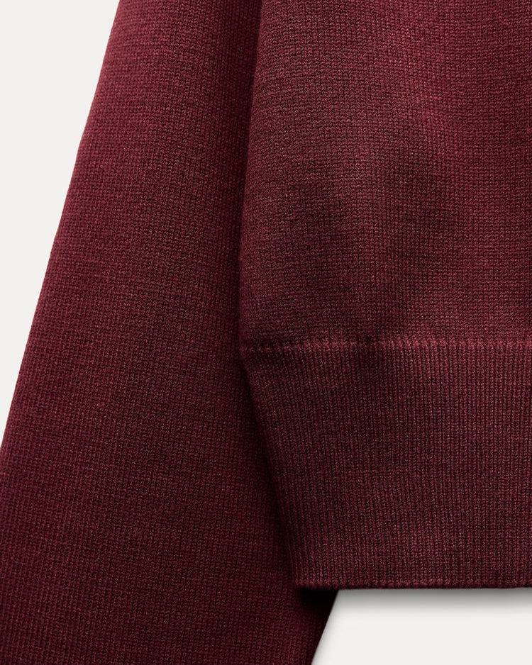 CROPPED KNIT SWEATER - Image 3
