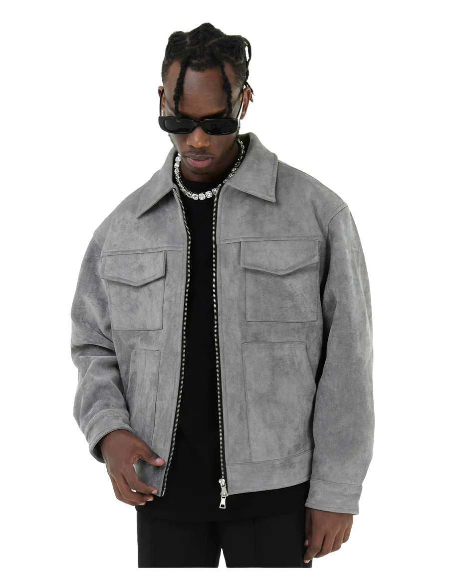 MUKHTAR VELOUR JACKET - Image 3