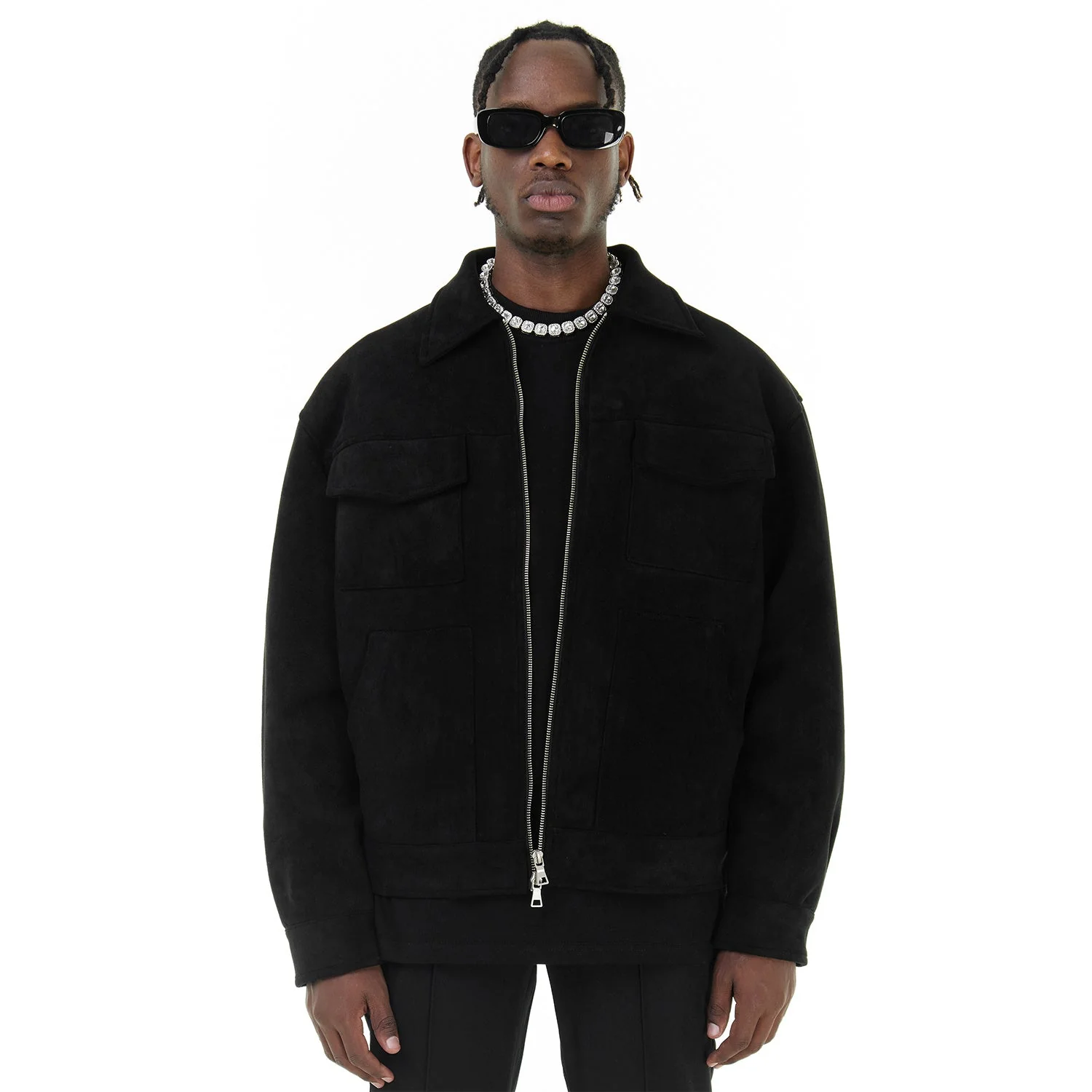 MUKHTAR VELOUR JACKET - Image 7