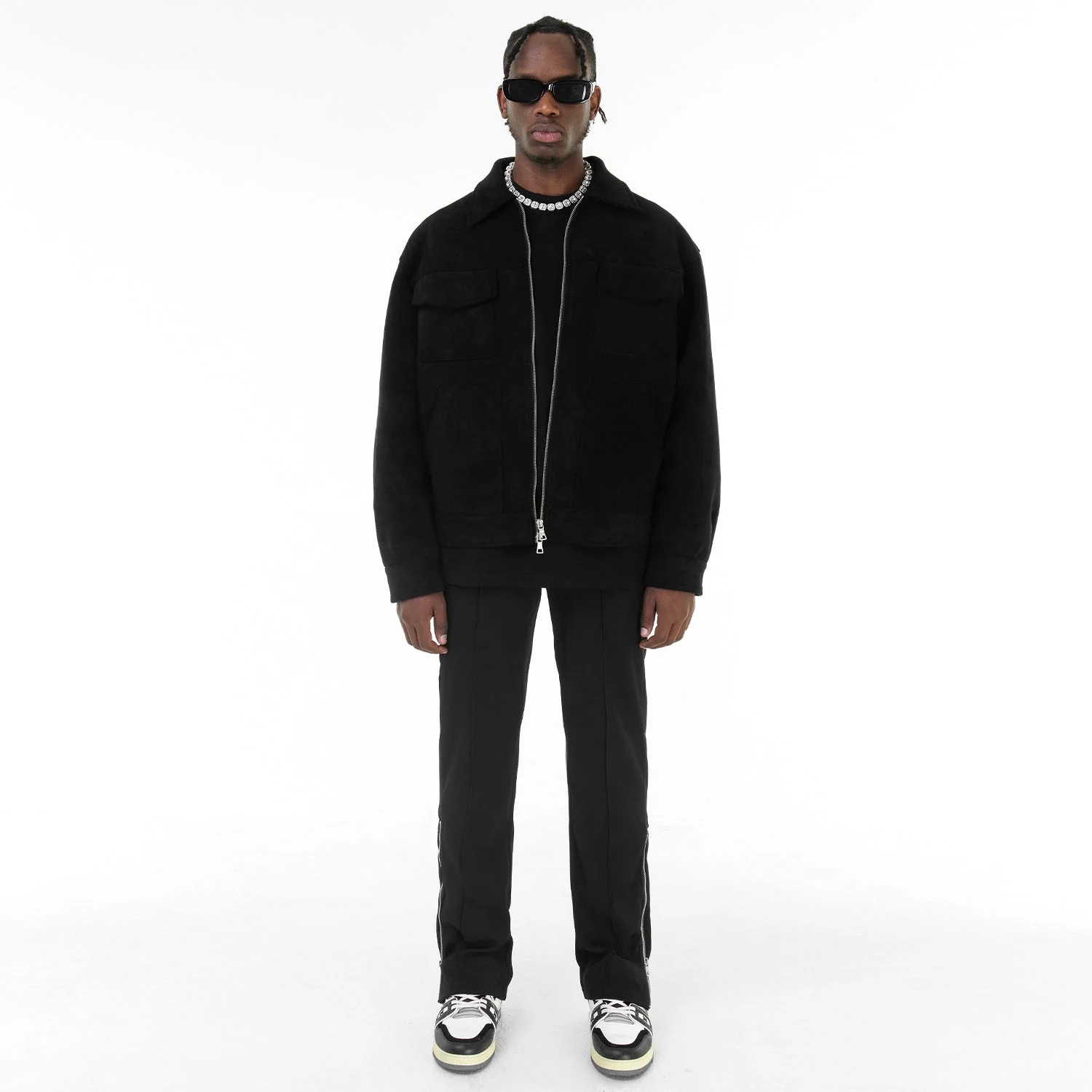 MUKHTAR VELOUR JACKET - Image 8