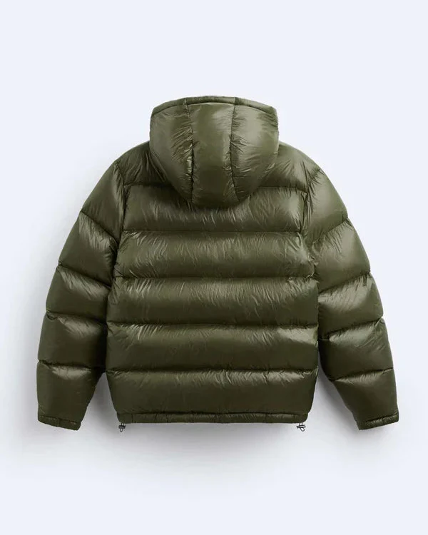 GLOSSY PUFFER JACKET - Image 5