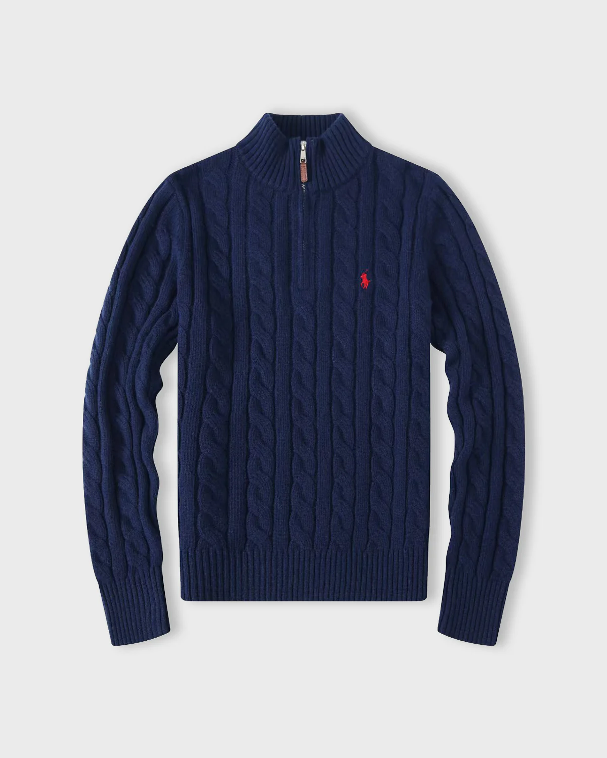 POLO KNIT QUARTER ZIP - Image 2