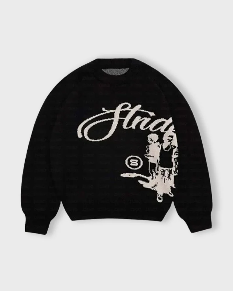 STRUCTURE KNITTED SWEATER