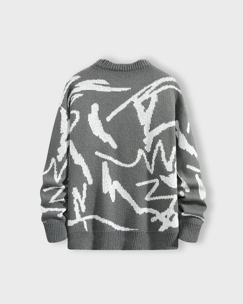 TRACE KNIT SWEATER - Image 3